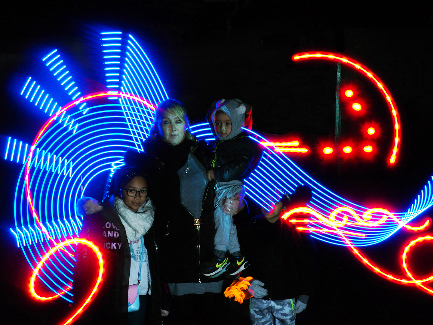 PICTOLUM LIVE LIGHT PAINTING Fete des Lumieres Rillieux-la-Pape