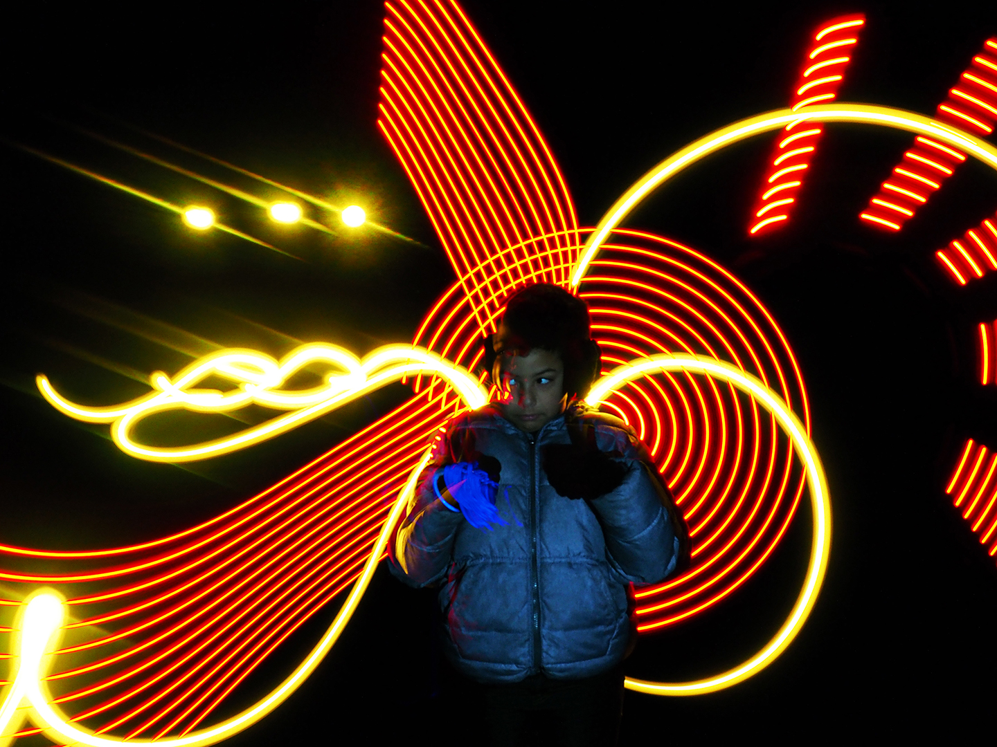 PICTOLUM LIVE LIGHT PAINTING Fete des Lumieres Rillieux-la-Pape