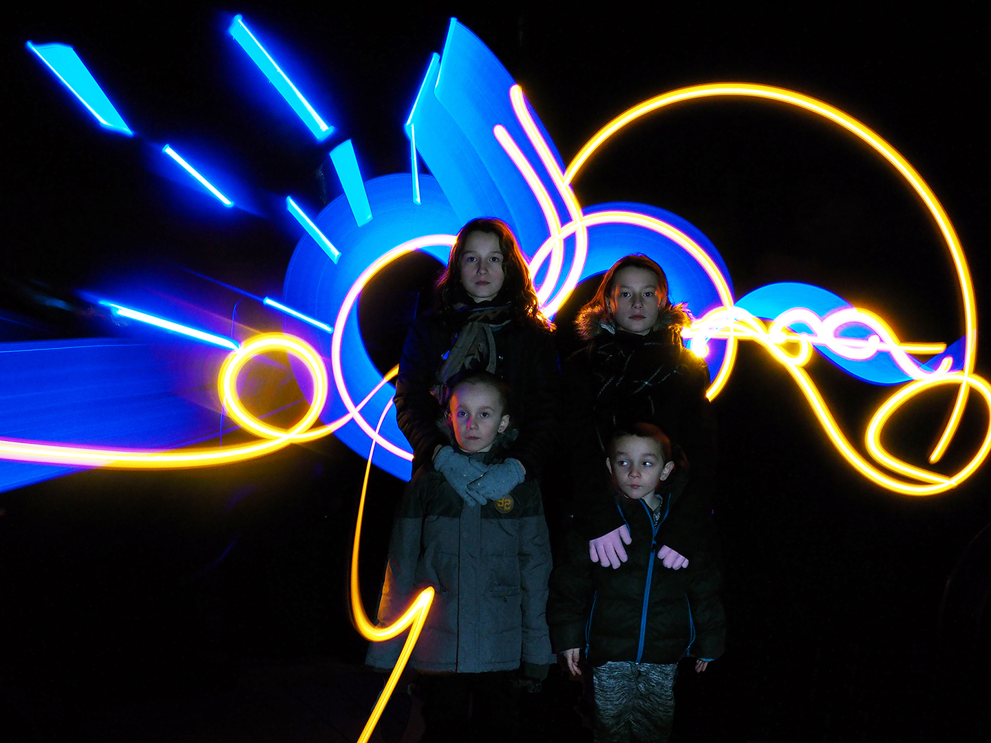 PICTOLUM LIVE LIGHT PAINTING Fete des Lumieres Rillieux-la-Pape