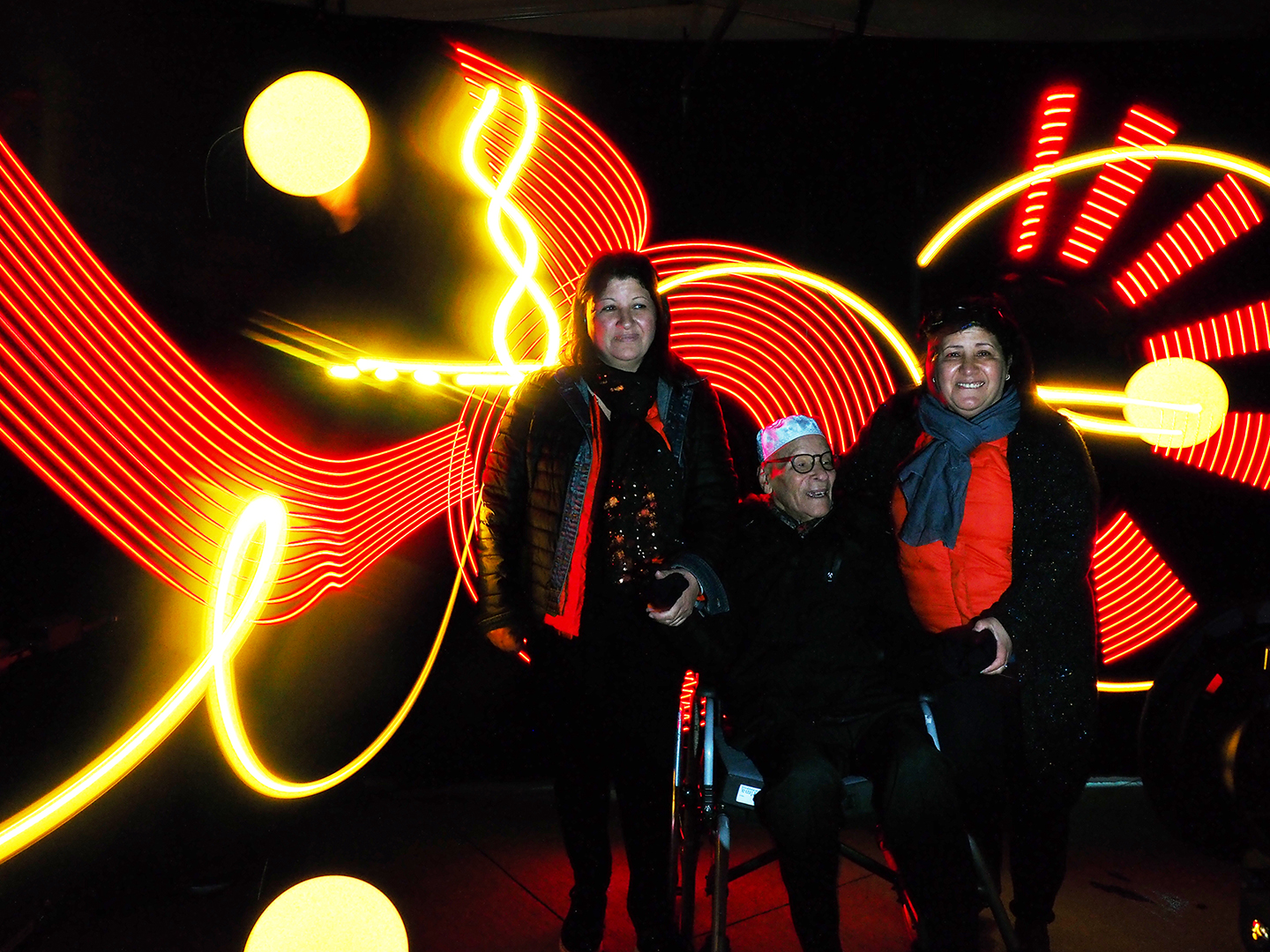 PICTOLUM LIVE LIGHT PAINTING Fete des Lumieres Rillieux-la-Pape