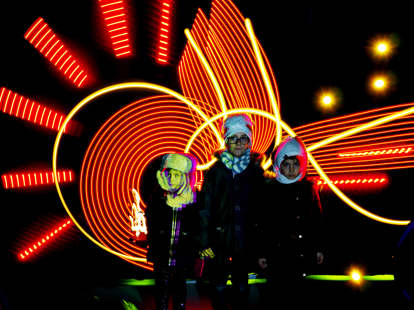 PICTOLUM LIVE LIGHT PAINTING Fete des Lumieres Rillieux-la-Pape