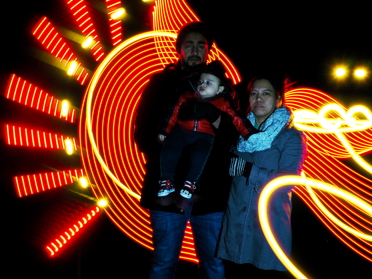 PICTOLUM LIVE LIGHT PAINTING Fete des Lumieres Rillieux-la-Pape