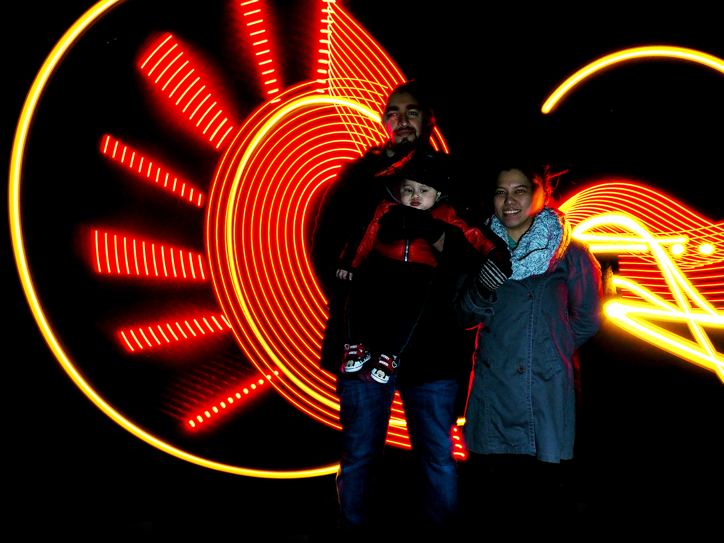 PICTOLUM LIVE LIGHT PAINTING Fete des Lumieres Rillieux-la-Pape