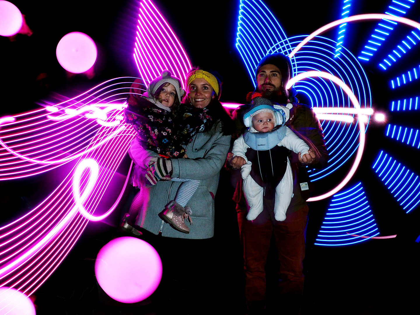 PICTOLUM LIVE LIGHT PAINTING Fete des Lumieres Rillieux-la-Pape