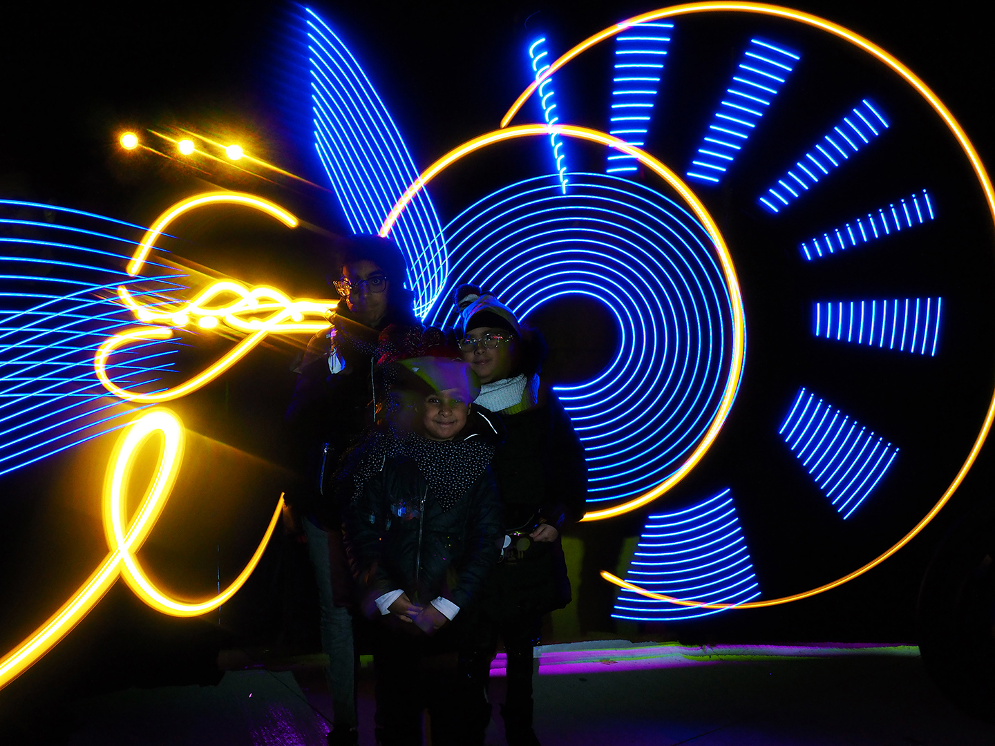 PICTOLUM LIVE LIGHT PAINTING Fete des Lumieres Rillieux-la-Pape