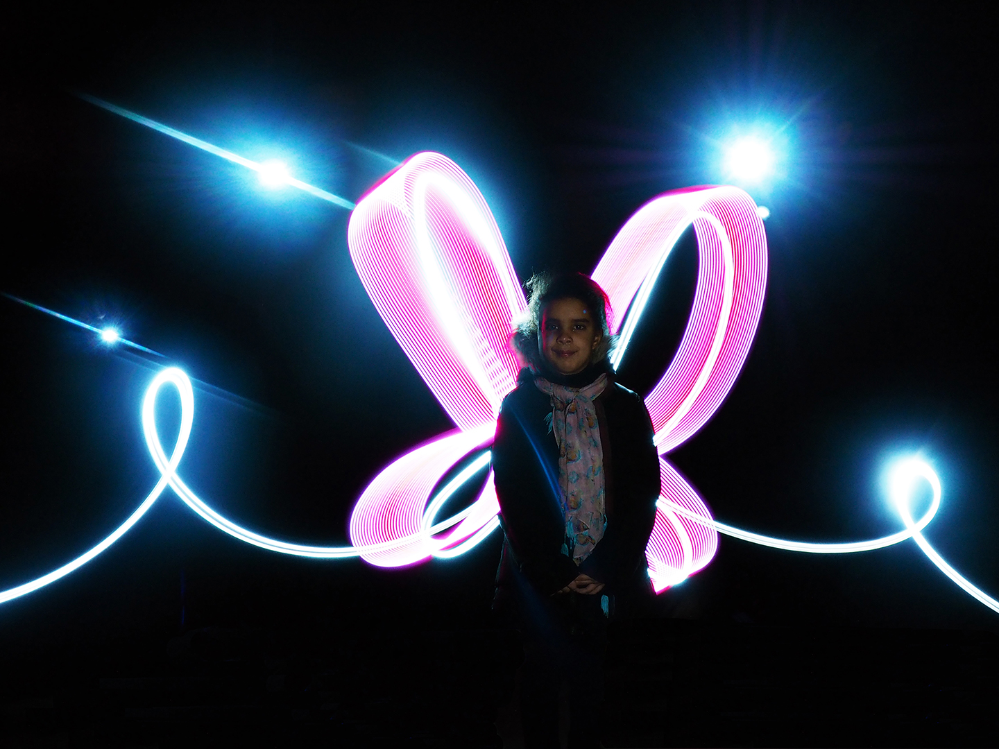 PICTOLUM LIVE LIGHT PAINTING Fete des Lumieres Rillieux-la-Pape