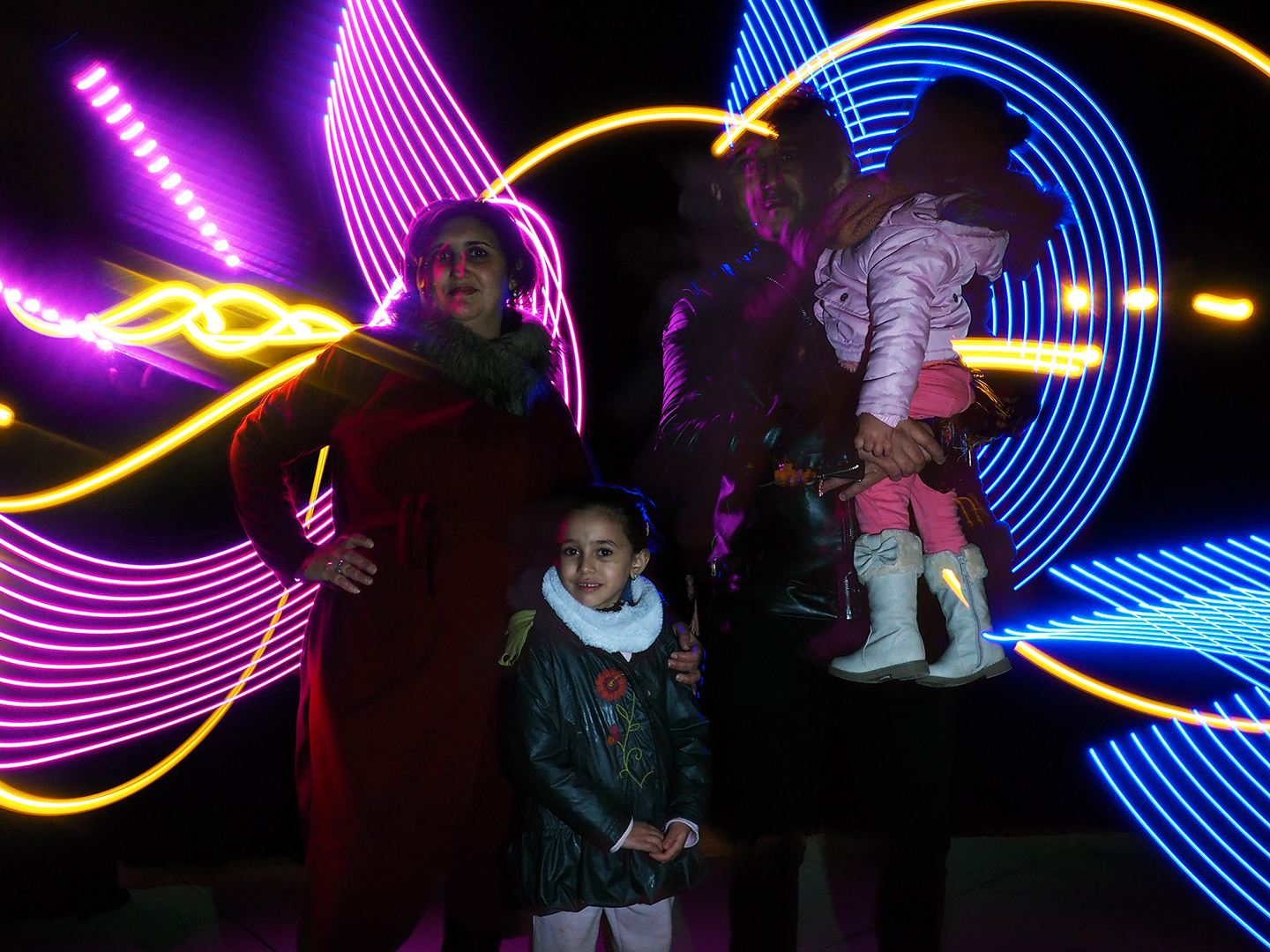 PICTOLUM LIVE LIGHT PAINTING Fete des Lumieres Rillieux-la-Pape